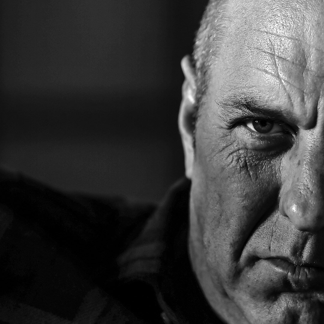 Portrait of a senior male media trainer